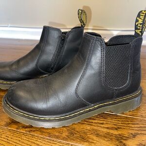 Dr. Martens “2976” Black Leather Boots